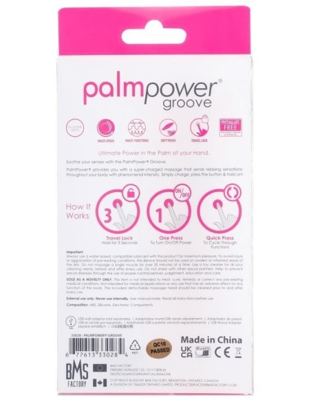 palmpower Groove Mini Wand Fuc