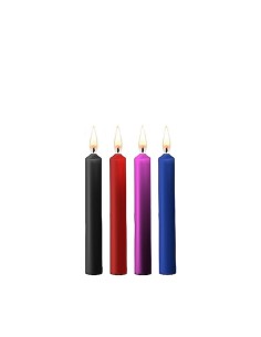 Teasing Wax Candles - Parafin - 4-pack