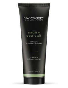 WICKED SENSUAL MASSAGE CREAM 120ML SAGE