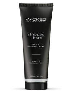 WICKED SENSUAL MASSAGE CREAM 120ML STRIP