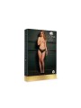 Claire - Elastic Lace Brief with Golden