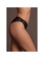 Claire - Elastic Lace Brief with Golden