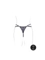Faye - Lace Thong with Adjustable Slide