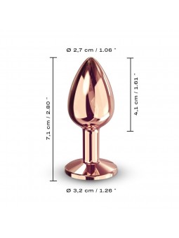 DIAMOND PLUG ROSE GOLD S