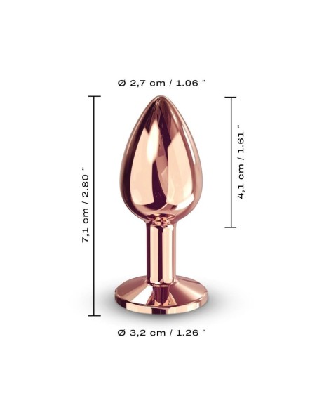 DIAMOND PLUG ROSE GOLD S
