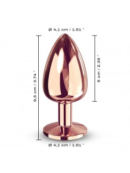 DIAMOND PLUG ROSE GOLD L