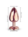 DIAMOND PLUG ROSE GOLD L