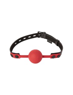 SPORTSHEETS SAFFRON BALL GAG RED 2