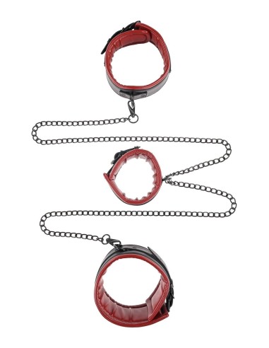 SPORTSHEETS SAFFRON CHAINED AND TAMED BL