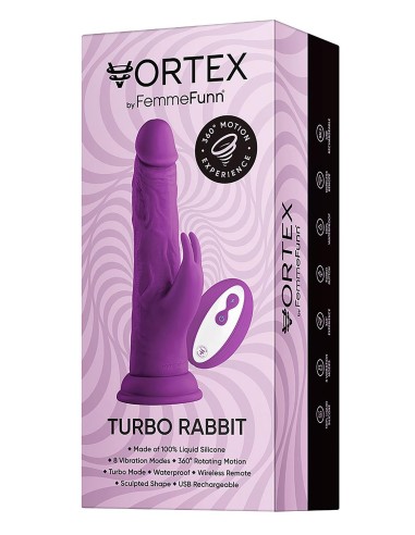 FEMMEFUNN WIRELESS TURBO RABBIT PURPLE