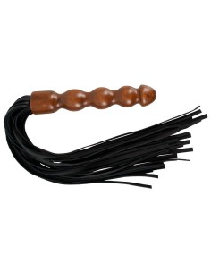 Leather Flogger Wood 2