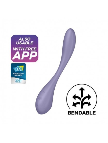 SATISFYER G-SPOT FLEX 5+ LILAC SATISFYER G-SPOT FLEX 5+ LILAC
