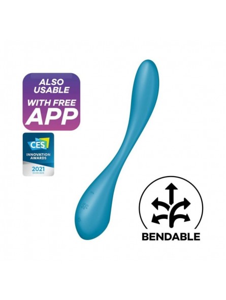 SATISFYER G-SPOT FLEX 5+ PETROL SATISFYER G-SPOT FLEX 5+ PETROL