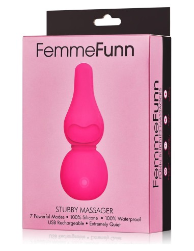 FEMMEFUNN STUBBY MASSAGER PINK