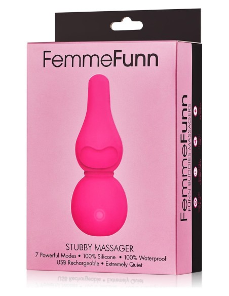 FEMMEFUNN STUBBY MASSAGER PINK