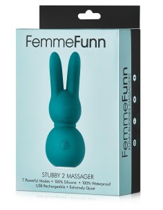 FEMMEFUNN STUBBY 2 MASSAGER TURQOUISE
