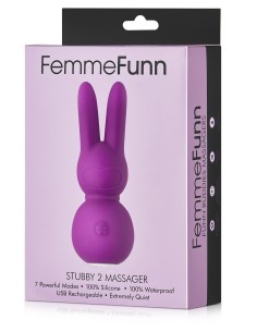 FEMMEFUNN STUBBY 2 MASSAGER PURPLE