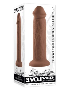 EVOLVED 7 INCH GIRTHY VIBRATING DONG DAR 2