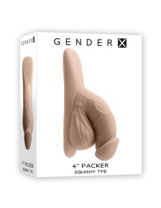 GENDER X 4 INCH PACKER LIGHT FLESH