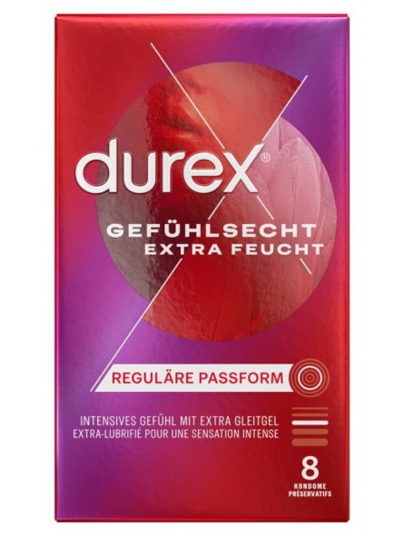 Durex Gefühl.extra lubr. 8pc