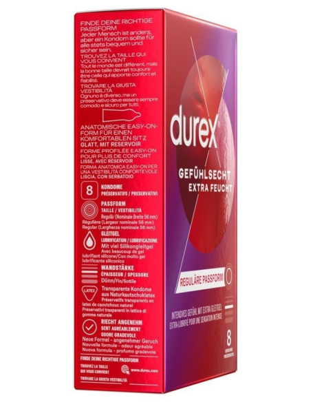 Durex Gefühl.extra lubr. 8pc