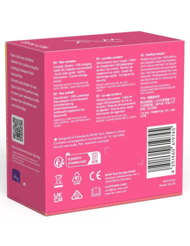 We-Vibe Sync Lite Pink