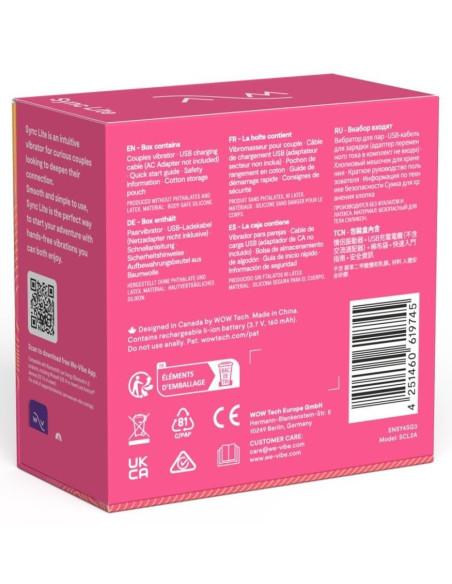 We-Vibe Sync Lite Pink