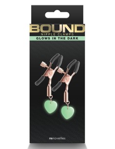 BOUND NIPPLE CLAMPS G3 ROSE GOLD