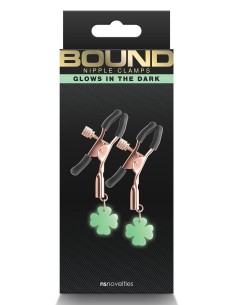 BOUND NIPPLE CLAMPS G4 ROSE GOLD