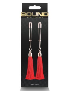 BOUND NIPPLE CLAMPS T1 RED