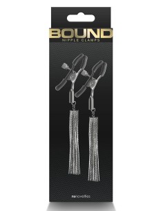 BOUND NIPPLE CLAMPS D2 GUNMETAL