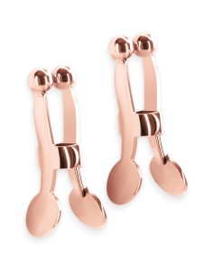 BOUND NIPPLE CLAMPS C1 ROSE GOLD 2