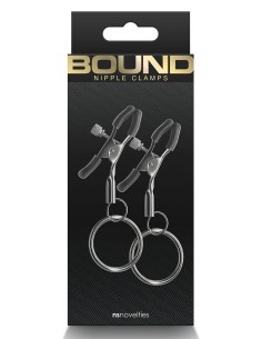 BOUND NIPPLE CLAMPS C2 GUNMETAL
