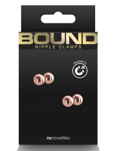 BOUND NIPPLE CLAMPS M1 ROSE GOLD