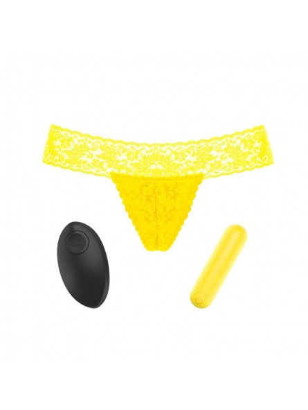 SECRET PANTY 2 - NEON YELLOW SECRET PANTY 2 - NEON YELLOW