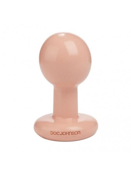 DOC JOHNSON ROUND BUTT-PLUG SMALL FLESH DOC JOHNSON ROUND BUTT-PLUG SMALL FLESH