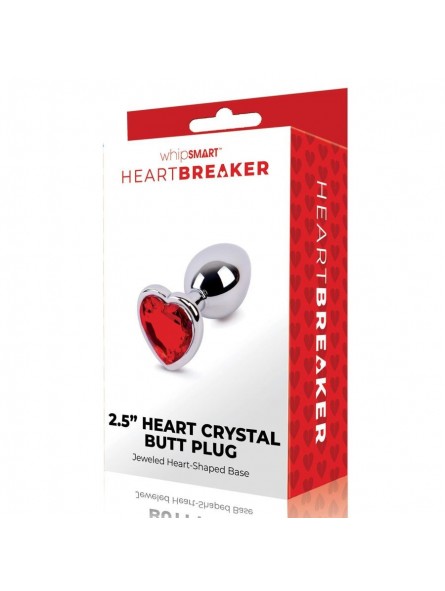 HEARTBREAKER METAL BUTT PLUG SMALL