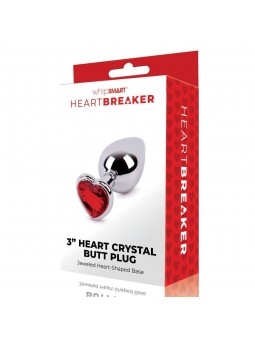 HEARTBREAKER METAL BUTT PLUG MEDIUM