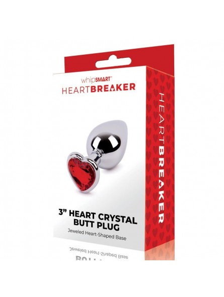 HEARTBREAKER METAL BUTT PLUG MEDIUM
