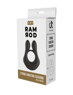 RAMROD STRONG VIBRATING COCKRING BLACK