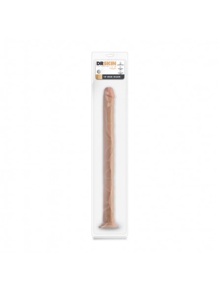 DR. SKIN 19 INCH DILDO BEIGE