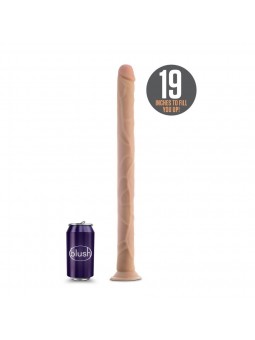 DR. SKIN 19 INCH DILDO BEIGE