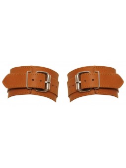 Leather Cuffs natural