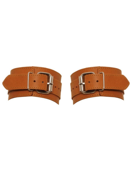 Leather Cuffs natural