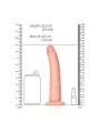 Dildo without Balls + Suction Cup 20,5cm