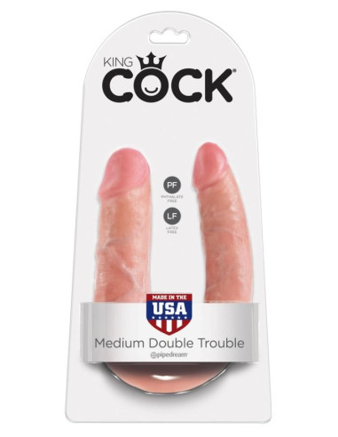 King Cock Double Trouble M acquista online su Porky's Store