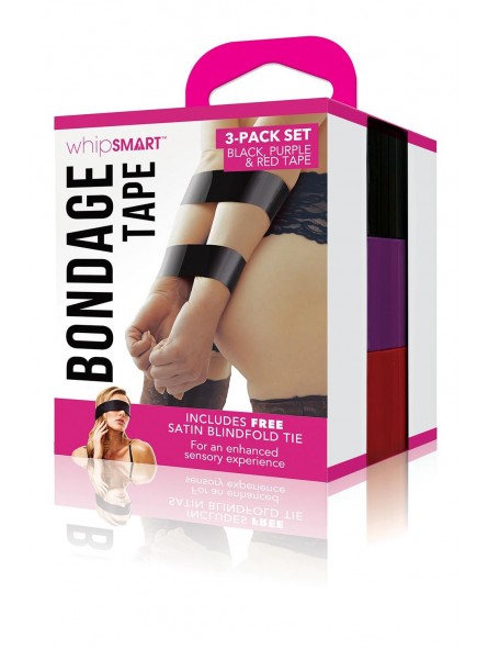 WHIPSMART 150 FT BONDAGE TAPE WITH SILKY WHIPSMART 150 FT BONDAGE TAPE WITH SILKY