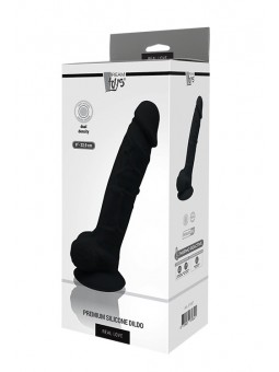 REAL LOVE DILDO 9INCH BLACK