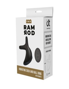 RAMROD VIBRATING COCK AND BALL RING WITH