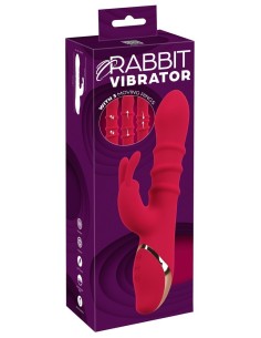 Rabbit Vibrator with 3 Moving
